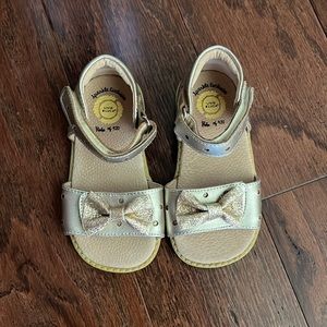 Livie and Luca gold sandals size 9